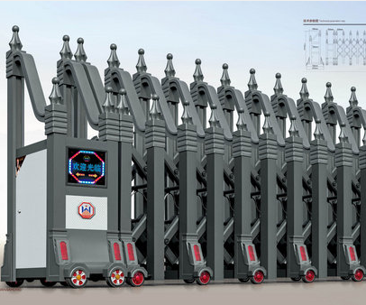 万家红22 郴州电动伸缩门