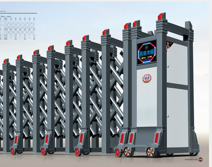 万家红23  郴州电动伸缩门