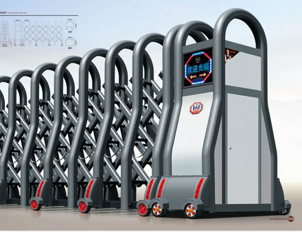 万家红28  郴州电动伸缩门