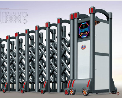 万家红29  郴州电动伸缩门